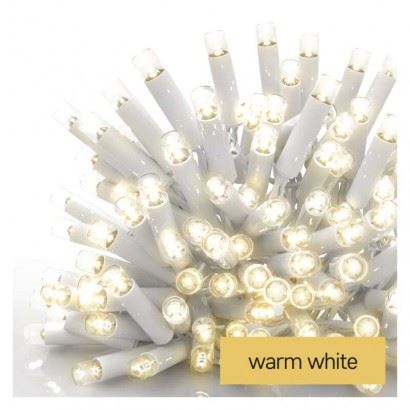 Profi LED spojovací řetěz bílý, 5 m, venkovní i vnitřní, teplá bílá D2AW02