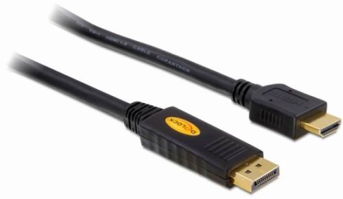 Delock kabel DisplayPort samec na HDMI samec, délka 5m