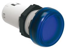 LO SIGNÁLKA KOMPAK. LED 12V AC/DC MODRÁ LPMLA6