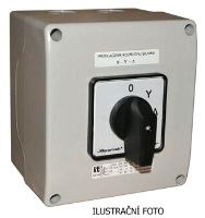 AMPERE SPÍNAČ VAČKOVÝ LK25R/4.831 OB2 3F 0-Y-D 25A V KRYTU S220210 AMPERE SPÍNAČ VAČKOVÝ LK25R/4.831 OB2 3F 0-Y-D 25A V KRYTU S220210