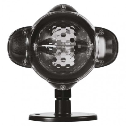 LED dekorativní projektor – padající vločky, venkovní i vnitřní, bílá, 1550005007