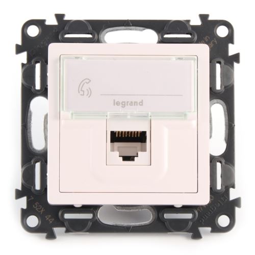 LEG VALENA LIFE 75C6UB1 ZÁSUVKA DAT. 1XRJ45 C6 UTP LINKEO BÍLÁ