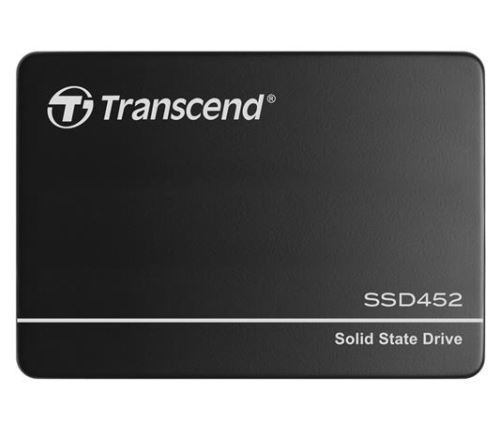 TRANSCEND SSD452K-I 256GB Industrial (3K P/E) SSD disk 2.5" SATA3, 3D TLC, Aluminium case,