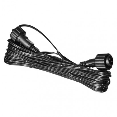Prodlužovací kabel pro spojovací řetězy Standard černý, 10 m, venkovní i vnitřní, 1550015005