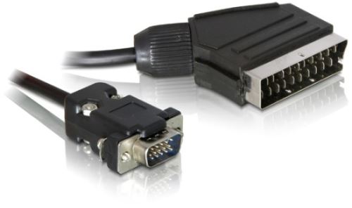 DeLock kabel 2m ze SCART na VGA