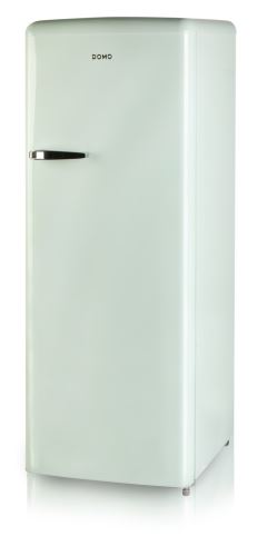 Retro lednice s mrazákem uvnitř - zelená - DOMO DO91701R, Objem chladničky: 194 l, Objem m