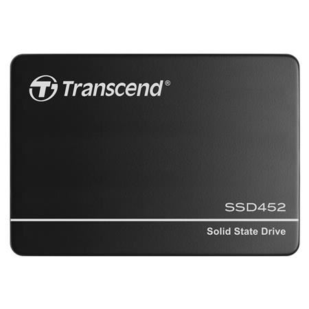 TRANSCEND SSD452K2 256GB Industrial (3K P/E) SSD disk 2.5" SATA3, 3D TLC, Aluminium case, 