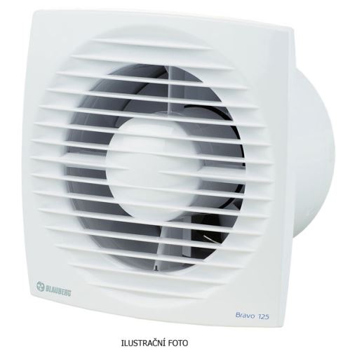 SCAME BLAUBERG VENTILÁTOR BRAVO 150 AXIÁLNÍ KUL. LOŽISKA ZPĚTNÁ KLAPKA PRŮMĚR 150