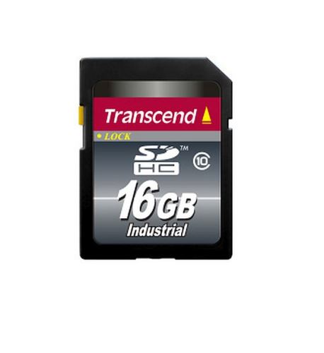 Transcend 16GB SDHC průmyslová paměťová karta, Class 10