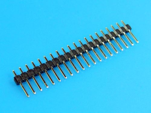 Lišta kontaktní 1 řada / 20 pinů ZL201-20G 