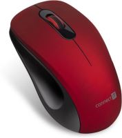 CONNECT IT "MUTE" bezdrátová optická tichá myš, USB, (+ 1x AA baterie zdarma), červená CMO-2230-RD CONNECT IT "MUTE" bezdrátová optická tichá myš, USB, (+ 1x AA baterie zdarma), červená CMO-2230-RD