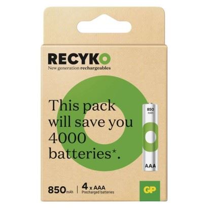 Nabíjecí baterie GP ReCyko 850 AAA (HR03), B25184