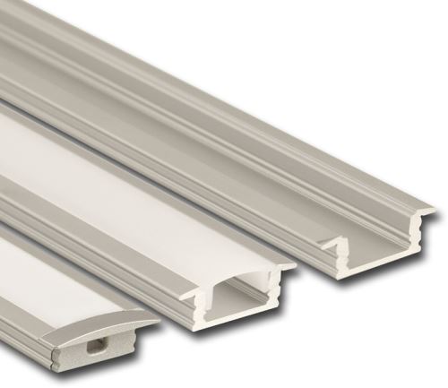 MCLED PROFIL AL VEST, 24X8MM PMMA MLÉČNÝ DIF ML-761.027.02.1, 1M