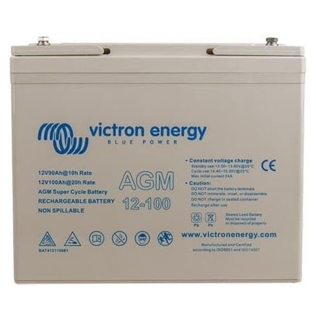 SSY VICTRON BATERIE AGM SOLÁRNÍ 12V/100AH SUPER CYCLE,UN3480, 9 (E), 4447