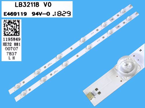 LED podsvit 820mm sada Metz CRH-GC4330300308A3A celkem 3 kusy / LED Backlight CRH-GC433030
