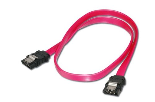 Digitus SATA  II/III připojovací kabel, UL 21149, 0,3m kovová západka