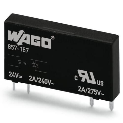 WAGO 857-167 RELÉ 24VDC 
