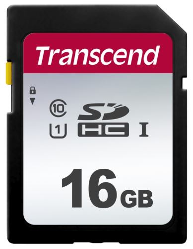 Transcend 16GB SDHC 300S (Class 10) UHS-I U1 paměťová karta