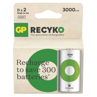 Nabíjecí baterie GP ReCyko 3000 D (HR20), B2543