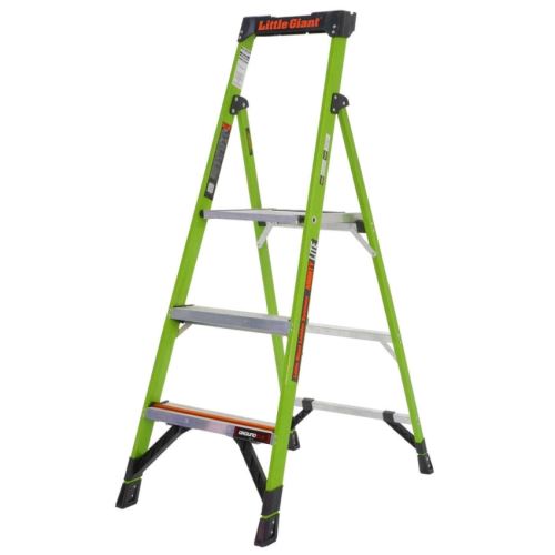 LAGIS ŽEBŘÍK MIGHTYLITE 5  SCHŮDKOVÝ Z NEVODIVÉHO SKLOLAMINÁTU FIBERGLASS 15365EN