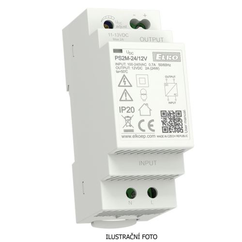ELK ZDROJ PS2M-30 24V DC 30W 1,25A 8050