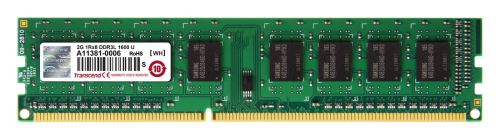 Transcend paměť 2GB DDR3L 1600 U-DIMM 1Rx8 CL11