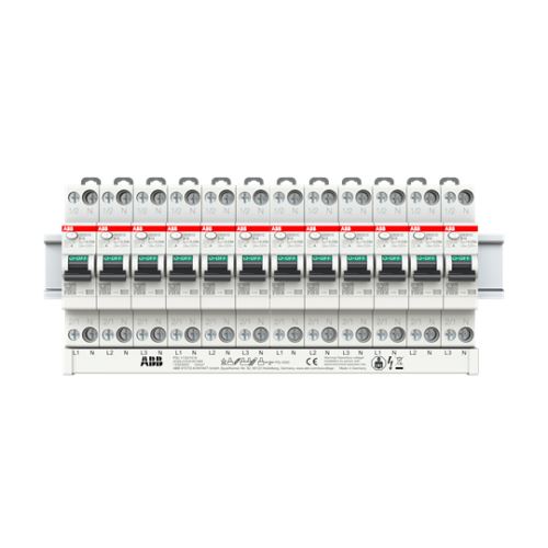 ABB CHRÁNIČ PROUD. S JIST. DS301C B16 A30 1P+N 16A B 30mA TYP A 6KA