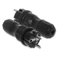 DAMIJA VIDLICE WT-54 EXTREM 2P+Z, 16A UNI SCHUKO HERMETICKÁ IP54 ČERNÁ/ČERNÁ 208087 DAMIJA VIDLICE WT-54 EXTREM 2P+Z, 16A UNI SCHUKO HERMETICKÁ IP54 ČERNÁ/ČERNÁ 208087