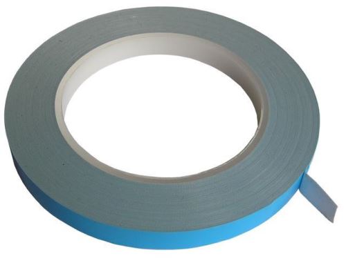 Lepící páska silikonová teplovodivá samolepící oboustranná, šíře 8mm, síla 0,15mm, návin 2