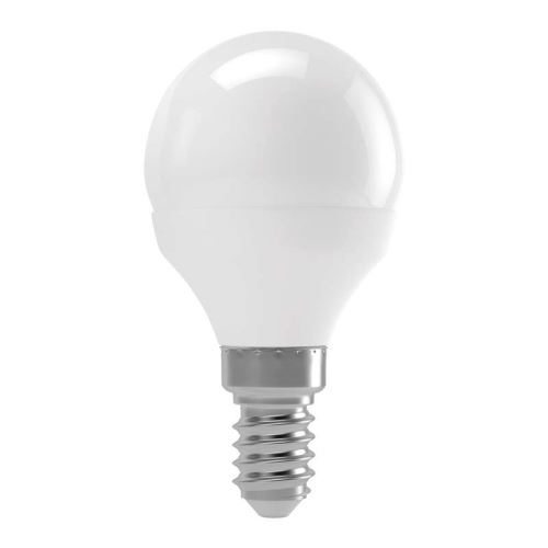 LED žárovka Classic Mini Globe / E14 / 4,1 W (32 W) / 350 lm / teplá bílá ZQ1210