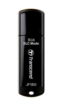 Transcend 8GB JetFlash 180I, USB 3.0 průmyslový flash disk (SLC mode), 155MB/s R, 135MB/s 