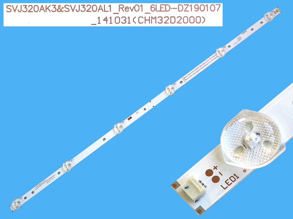 LED podsvit 562mm, 6LED / LED Backlight 562mm - 6