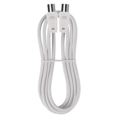Anténní koaxiální kabel stíněný 1,25m – rovné vidlice, S30100