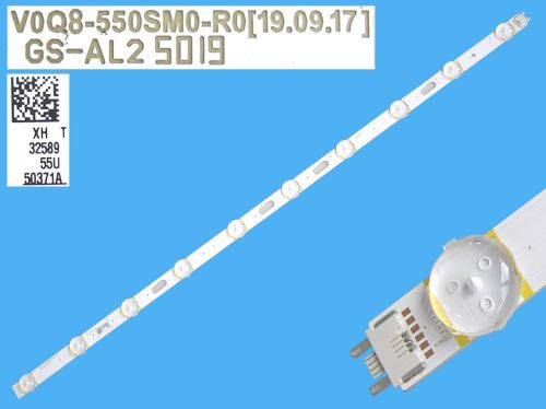 LED podsvit 575mm, 10LED / LED Backlight 575mm - 10 D-LED, BN96-50371A / V0Q8-550SM0-R0 Q8