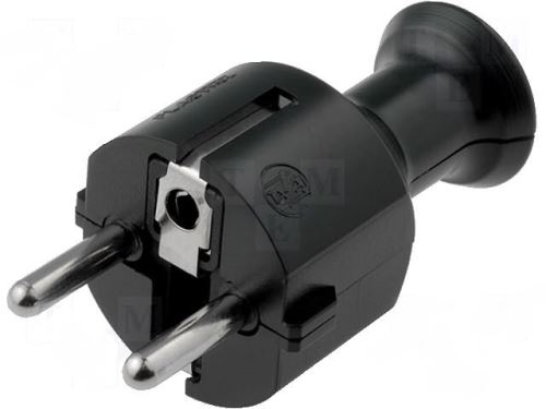 TYM VIDLICE S PŘÍMÝM VÝVODEM-UNI SCHUCO ČERNÁ 250V/16A 4WT-40-C