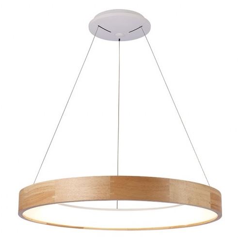 AZZARDO SVÍTIDLO SILVAM LED 50W 3250LM 3000K WOOD ACRYLIC ZÁVĚS. AZ2699