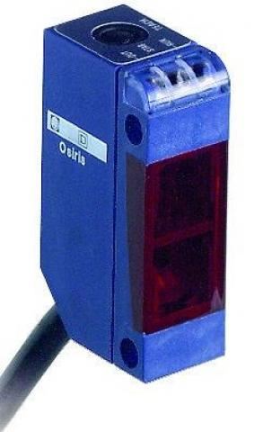 TMS OSISENSE ČIDLO FOTOEL 34X20X12MM SN=4M 1Z/1V 12-24VDC KABEL 2M XUM0ANSAL2