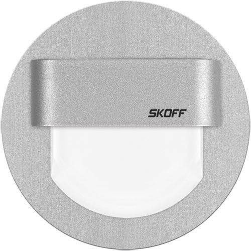 SKOFF LED nástěnné svítidlo MH-RUE-G-W-1 RUEDA hliník(G) studená(W,6500K) IP