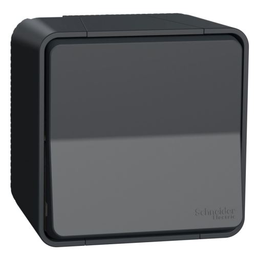 SCHN MUREVA PŘEPÍNAČ KŘÍŽOVÝ Ř.7, IP55, KOMPLET, ANTRACIT, MUR35023