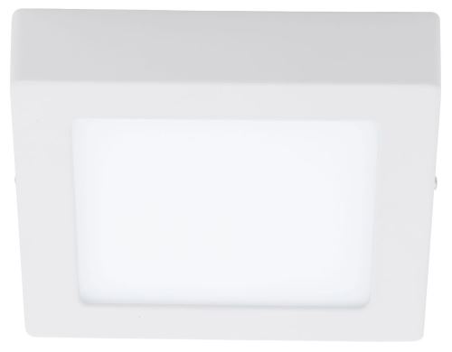 EGLO SVÍTIDLO 94073 FUEVA 1 LED 10,95W PŘISAZENÉ ČTVERCOVÉ 170X170MM 1200LM 3000K BÍLÉ