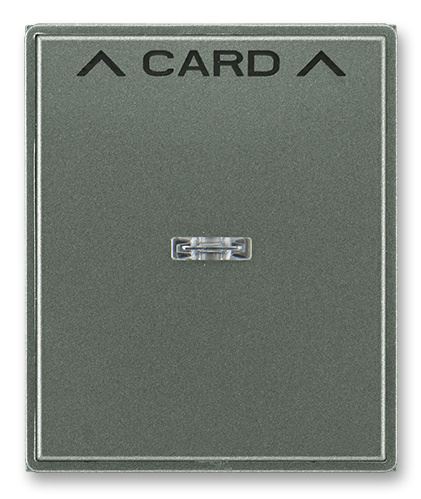 ABB TIME 3559E-A00700 34 KRYT SPÍNAČE KARTOVÉHO S ČIRÝM PRŮZOREM ANTRACITOVÁ