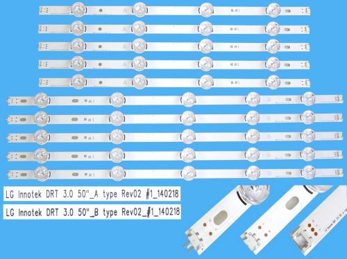 LED podsvit sada LG náhrada AGF78401501 celkem 10 pásků / DLED TOTAL ARRAY T500HVJ03 DRT_3