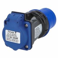 FAMATEL ADAPTÉR IP54/250V/16A - VIDLICE CEE / ZÁSUVKA S KOLÍKEM 13910FR FAMATEL ADAPTÉR IP54/250V/16A - VIDLICE CEE / ZÁSUVKA S KOLÍKEM 13910FR