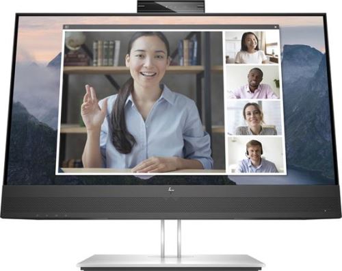 HP E24mv G4 s kabely/23.8"/1920x1080/IPS w/LED/250/5 ms/matný/VGA, DP 1.2, HDMI 1.4, USB-A