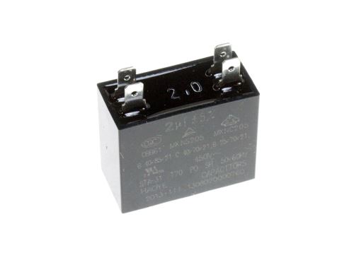 Rozběhový kondenzátor 2uF 450V CBB61,  faston 4,8mm originál 4055336566 ELECTROLUX / AEG