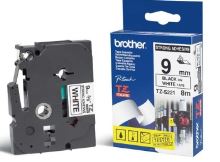 Brother - TZe-S221, bílá / černá (9mm, extrémně adh.) TZES221