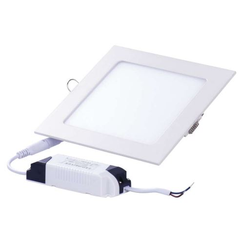 LED vestavné svítidlo PROFI, čtvercové, bílé, 6W teplá bílá ZD2121