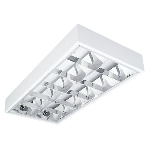 KAN SVÍTIDLO NOTUS 3 EVG 218 NT 2X18W T8 G13 615X300X75MM BÍLÁ 19733