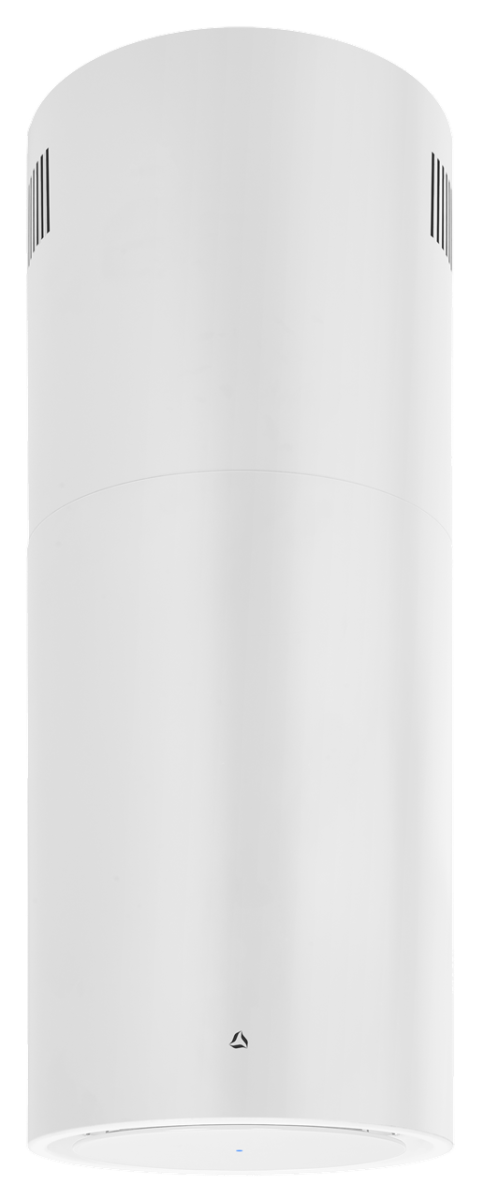 Odsavač ostrůvkový Tubus W White (CDW3801B) Ciarko Design