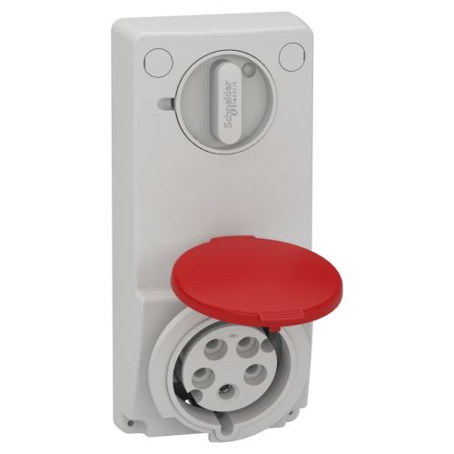 SCHN PRATIKA ZÁSUVKA UNIKA 32A 3P+N+PE 400V IP44 82047